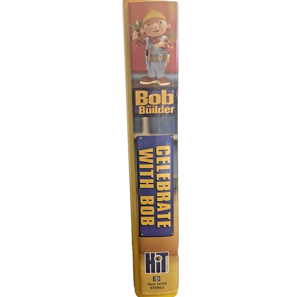 Bob the Builder - Celebrate with Bob (VHS, 2002) Yellow Edition - Picture 3 of 6
